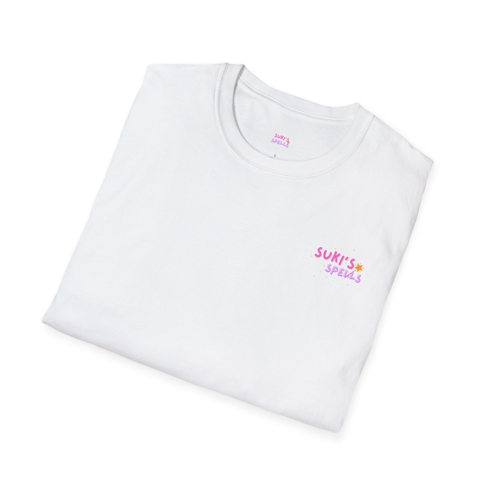 Suki's Spells EXCLUSIVE HALLOWEEN SALE PRODCUT, Unisex Softstyle T-Shirt, Everyday Wear, Fitness Apparel, Inspirational Quotes Shirt