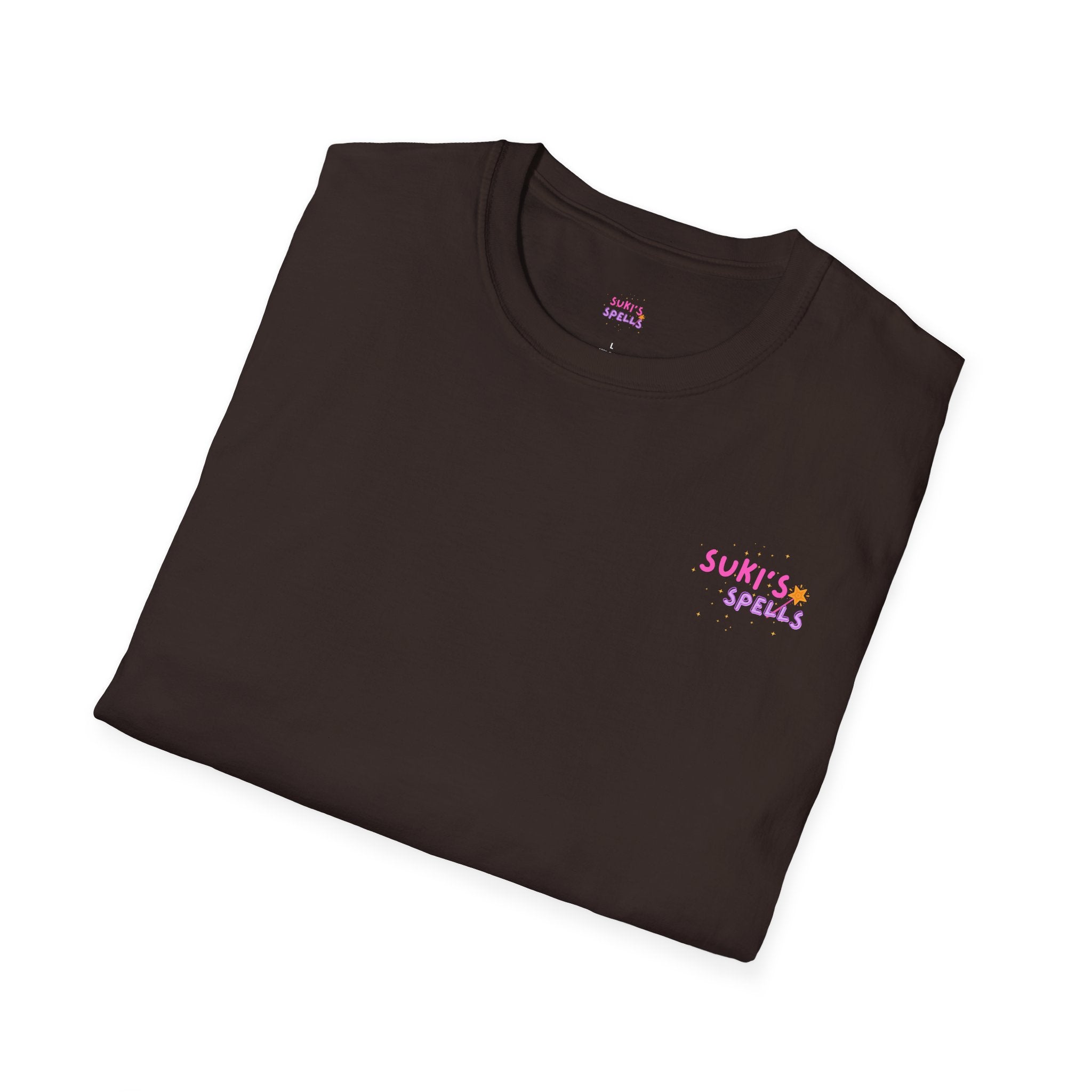 Suki's Spells EXCLUSIVE HALLOWEEN SALE, Unisex Softstyle T-Shirt, Everyday Wear, Fitness Apparel, Inspirational Quotes Shirt