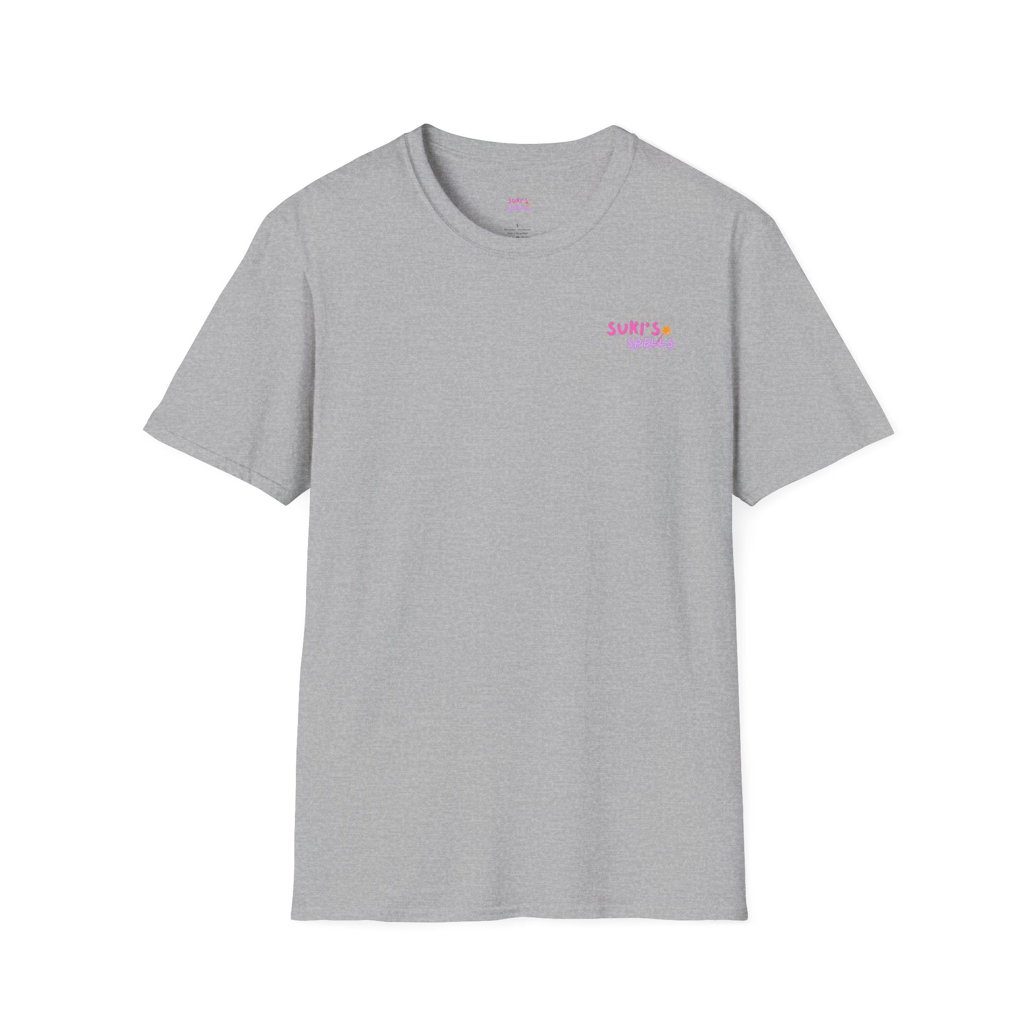 Suki's Spells EXCLUSIVE HALLOWEEN SALE PRODCUT, Unisex Softstyle T-Shirt, Everyday Wear, Fitness Apparel, Inspirational Quotes Shirt