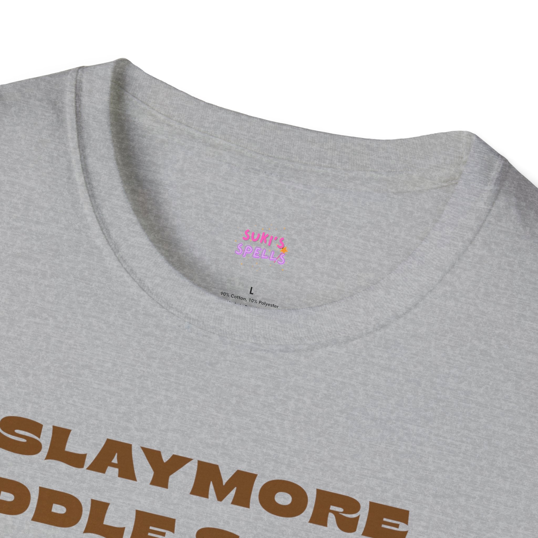 Slaymore Middle School Unisex Softstyle T-Shirt, Everyday Wear, Fitness Apparel, Inspirational Quotes Shirt