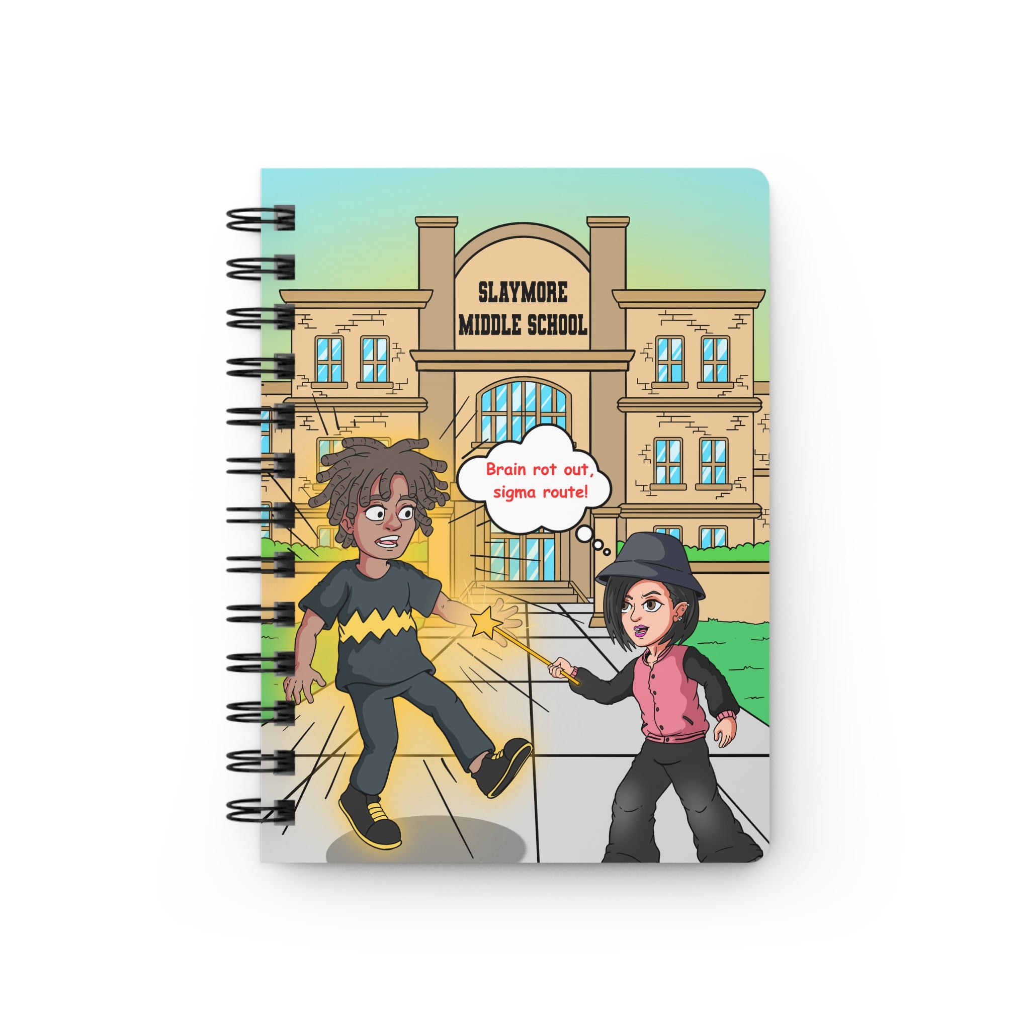 Suki's Spells EXCLUSIVE HALLOWEEN SALE Spiral Bound Journal for Dreamers, Perfect for Self-Care, Goal Setting, and Daily Planning, Gifts for Students