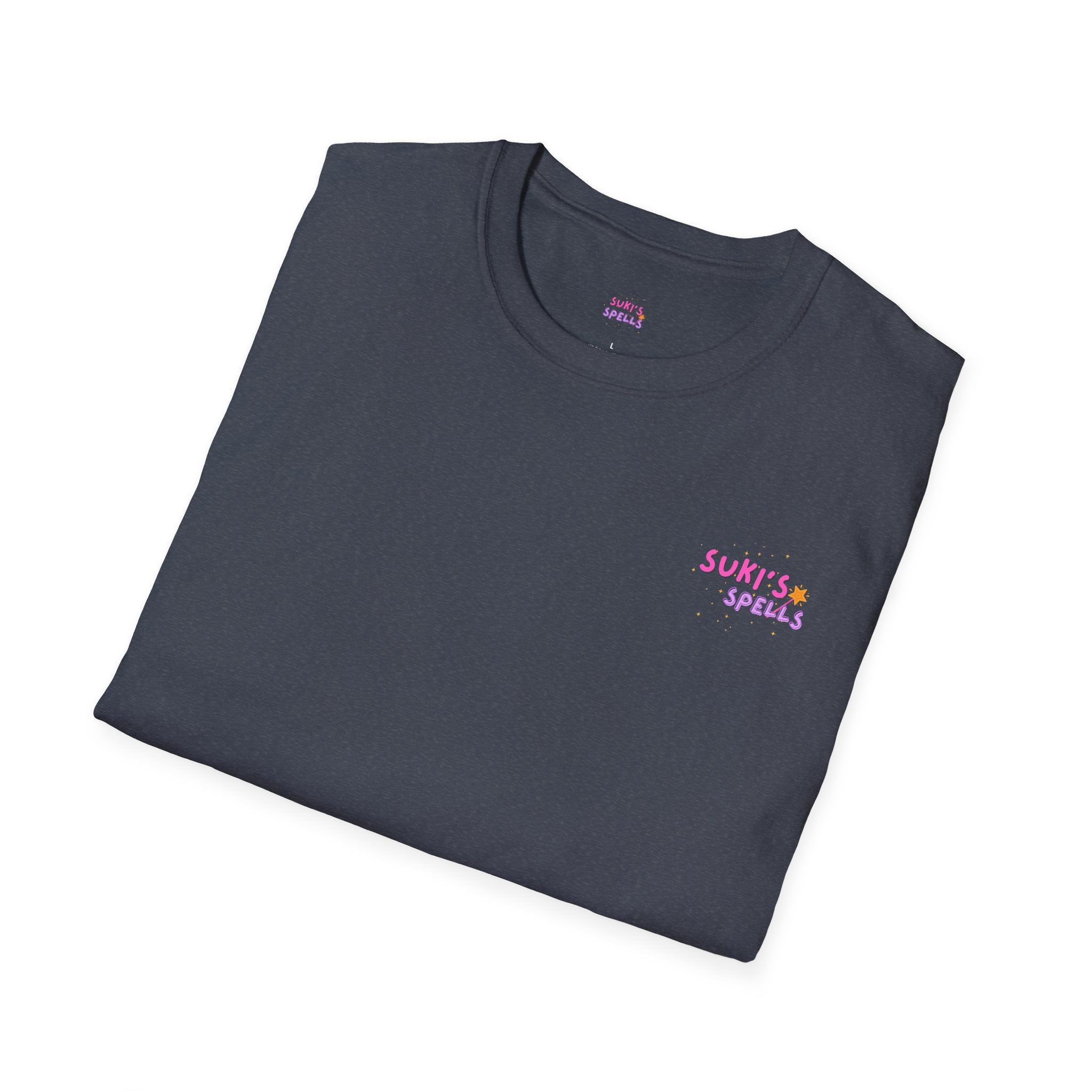 Suki's Spells EXCLUSIVE HALLOWEEN SALE PRODUCT, Unisex Softstyle T-Shirt, Everyday Wear, Fitness Apparel, Inspirational Quotes Shirt