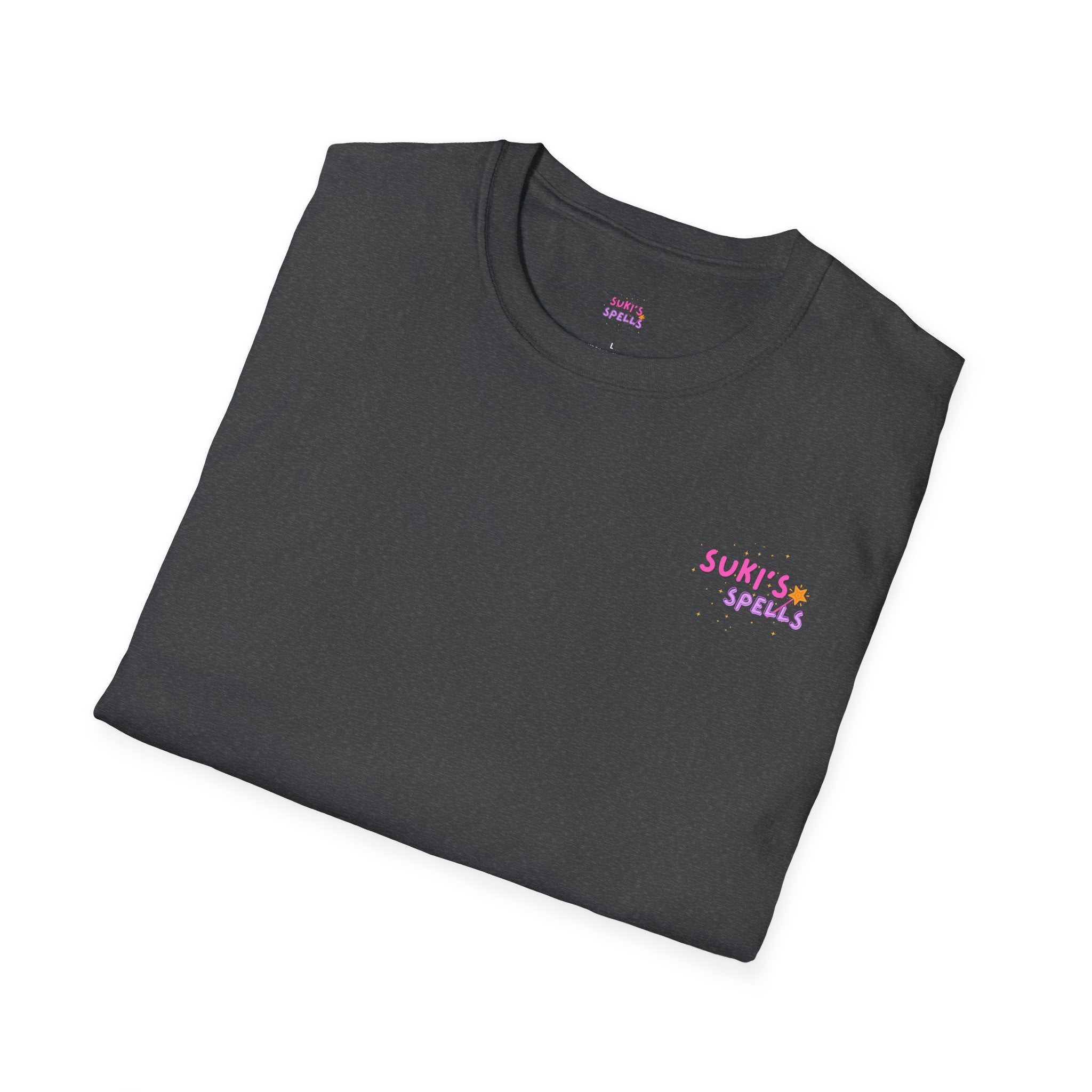 Suki's Spells EXCLUSIVE HALLOWEEN SALE PRODCUT, Unisex Softstyle T-Shirt, Everyday Wear, Fitness Apparel, Inspirational Quotes Shirt