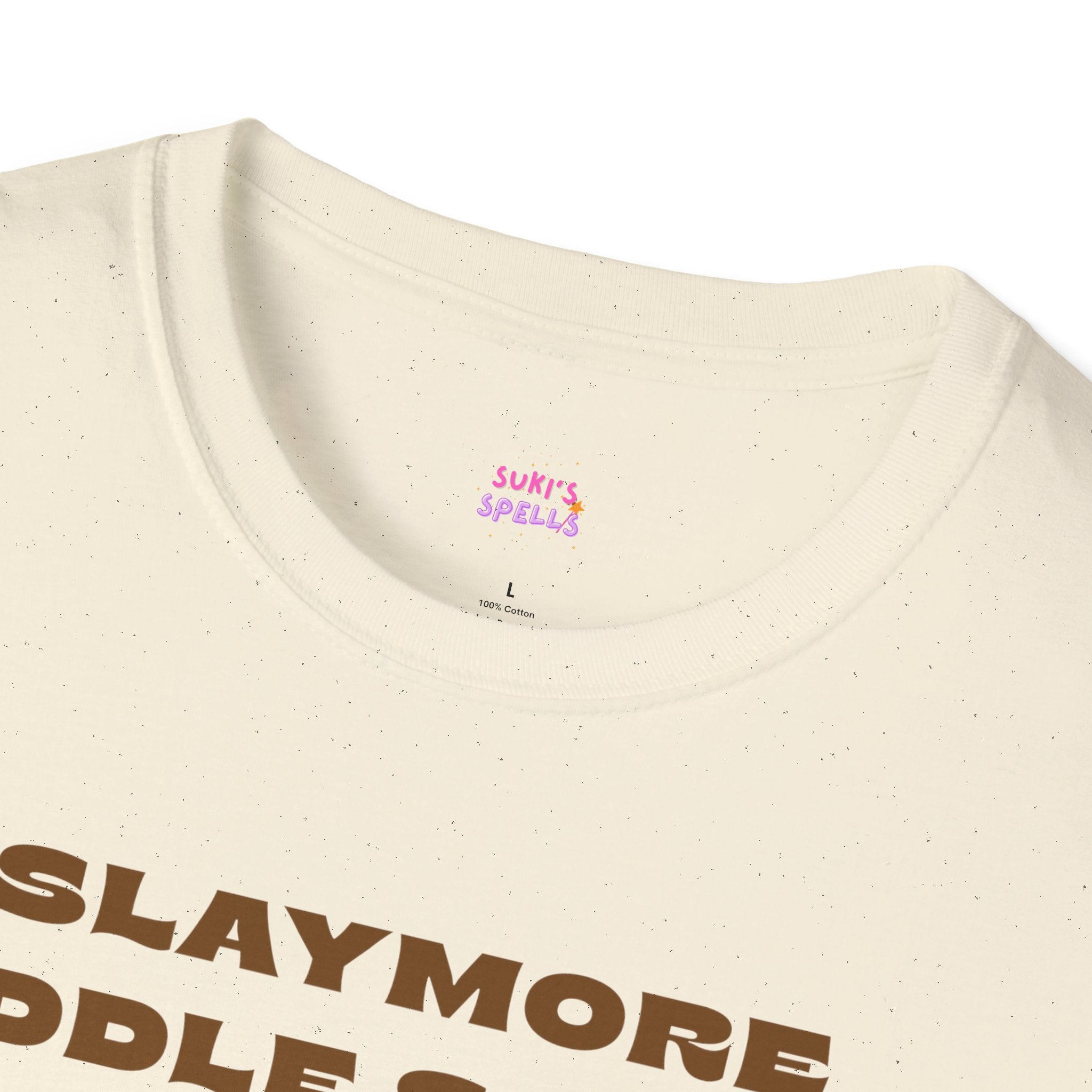 Slaymore Middle School Unisex Softstyle T-Shirt, Everyday Wear, Fitness Apparel, Inspirational Quotes Shirt