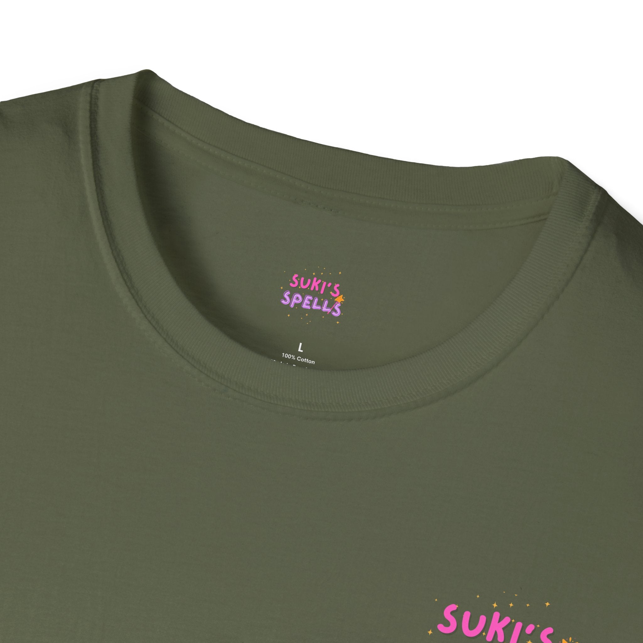 Suki's Spells EXCLUSIVE HALLOWEEN SALE PRODUCT, Unisex Softstyle T-Shirt, Everyday Wear, Fitness Apparel, Inspirational Quotes Shirt