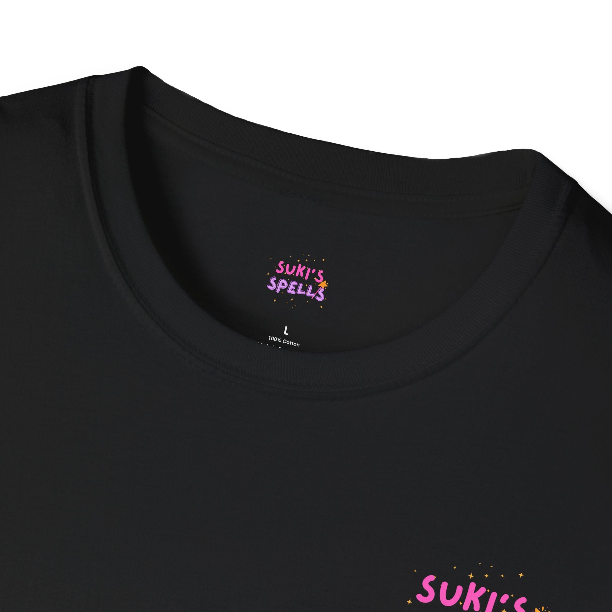 Suki's Spells EXCLUSIVE HALLOWEEN SALE, Unisex Softstyle T-Shirt, Everyday Wear, Fitness Apparel, Inspirational Quotes Shirt