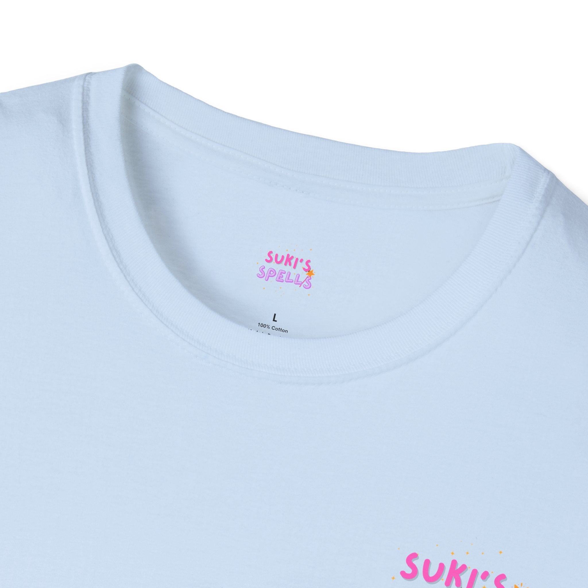 Suki's Spells EXCLUSIVE HALLOWEEN SALE PRODCUT, Unisex Softstyle T-Shirt, Everyday Wear, Fitness Apparel, Inspirational Quotes Shirt