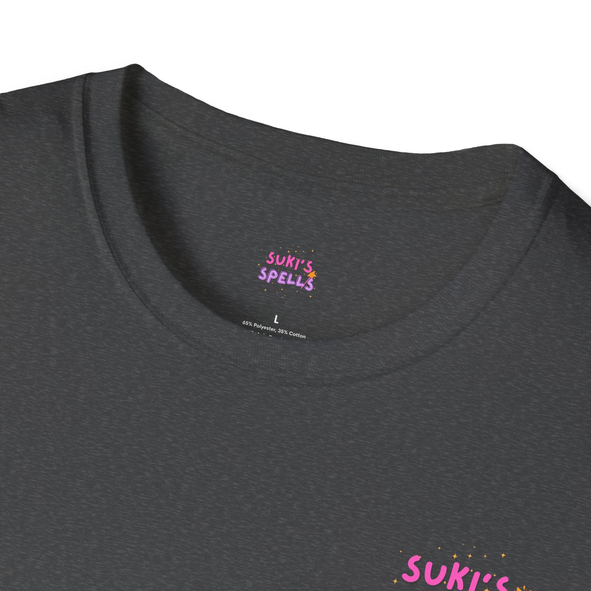 Suki's Spells EXCLUSIVE HALLOWEEN SALE, Unisex Softstyle T-Shirt, Everyday Wear, Fitness Apparel, Inspirational Quotes Shirt