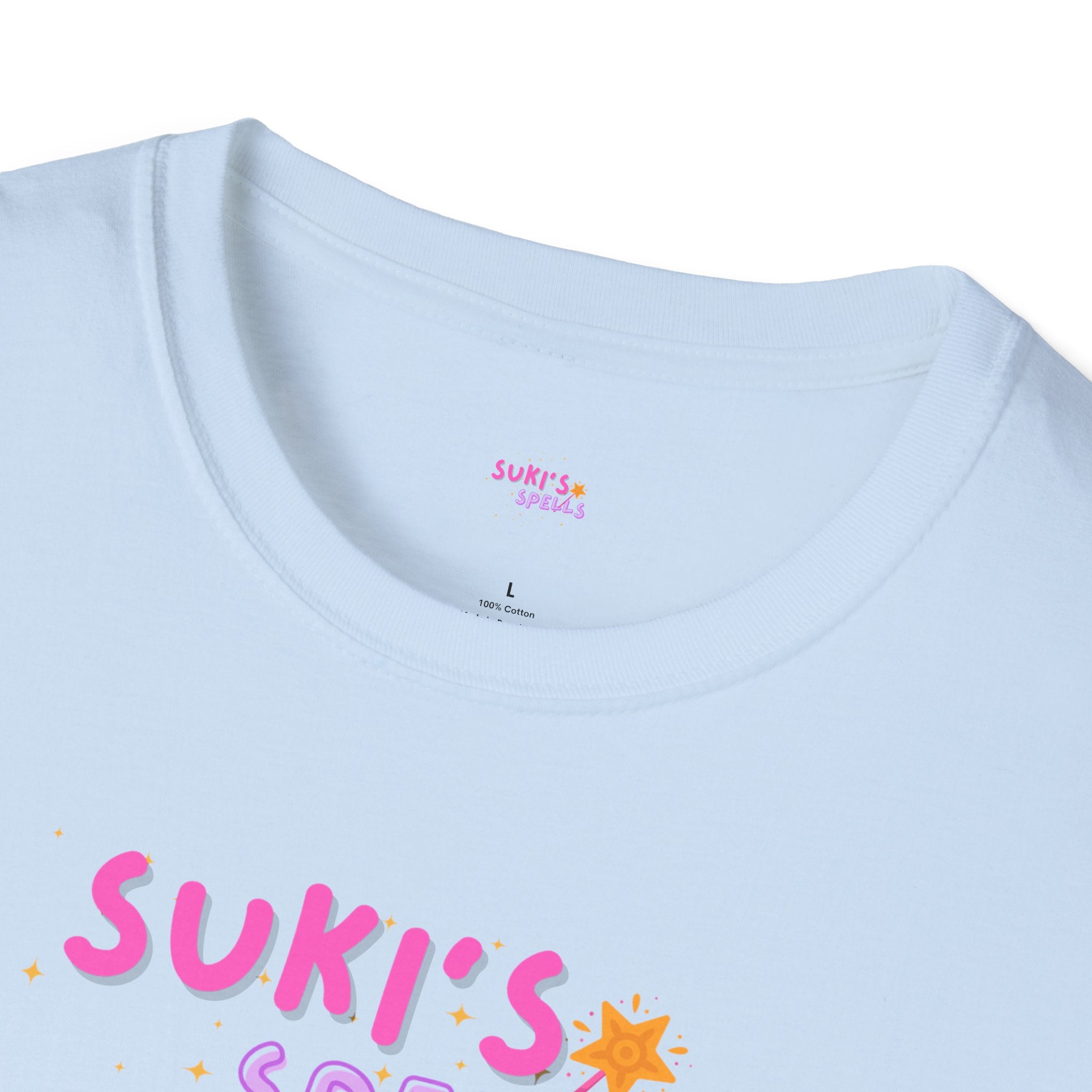 Suki's Spell T-Shirt, Unisex Softstyle Tee, Gifts, Casual Wear, Birthday Presents, Everyday Comfort
