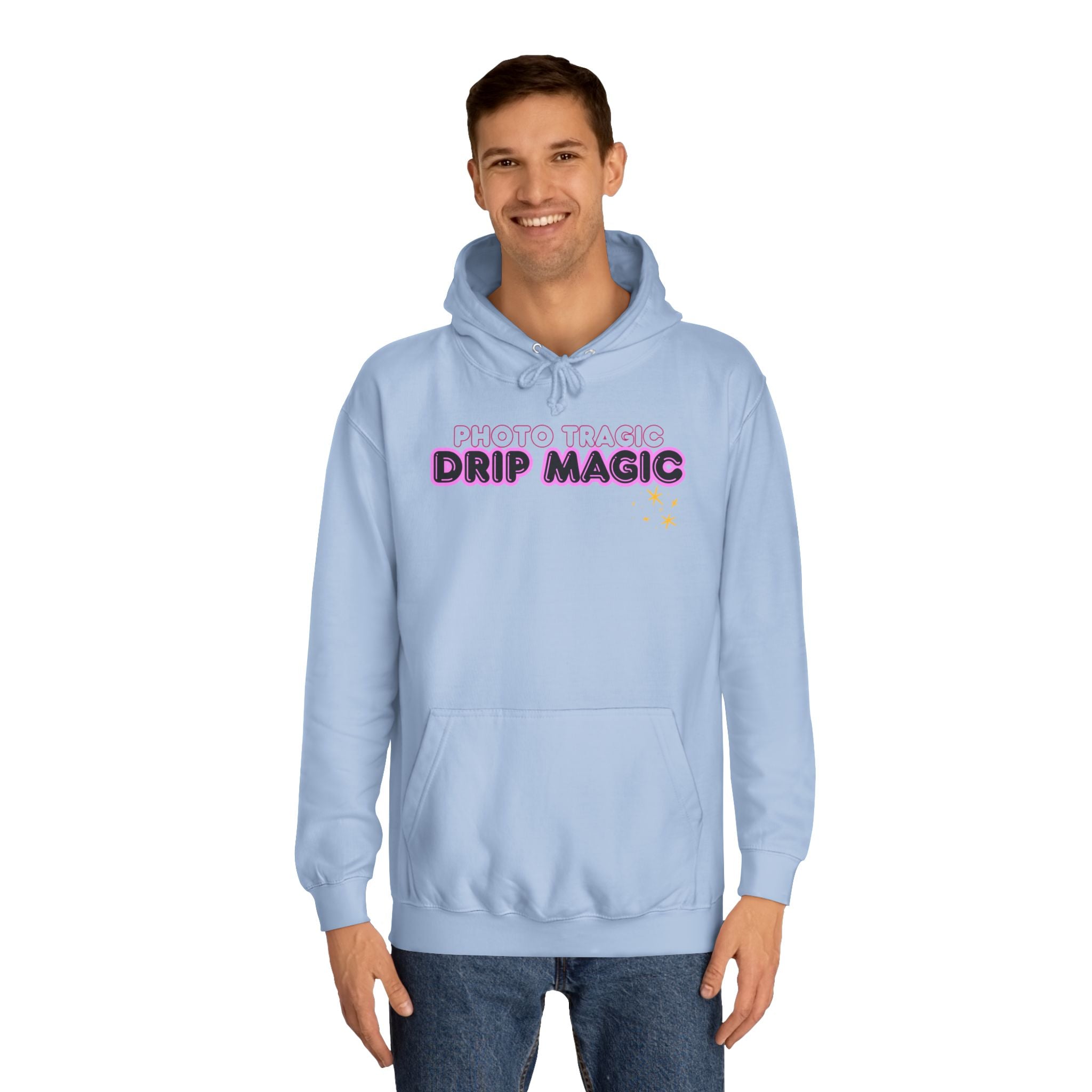 Unisex Hoodie - Drip Magic Spell, Trendy Hoodie, Cozy School Wear, Gift for Students, School Sweatshirt, Fall Fashion
