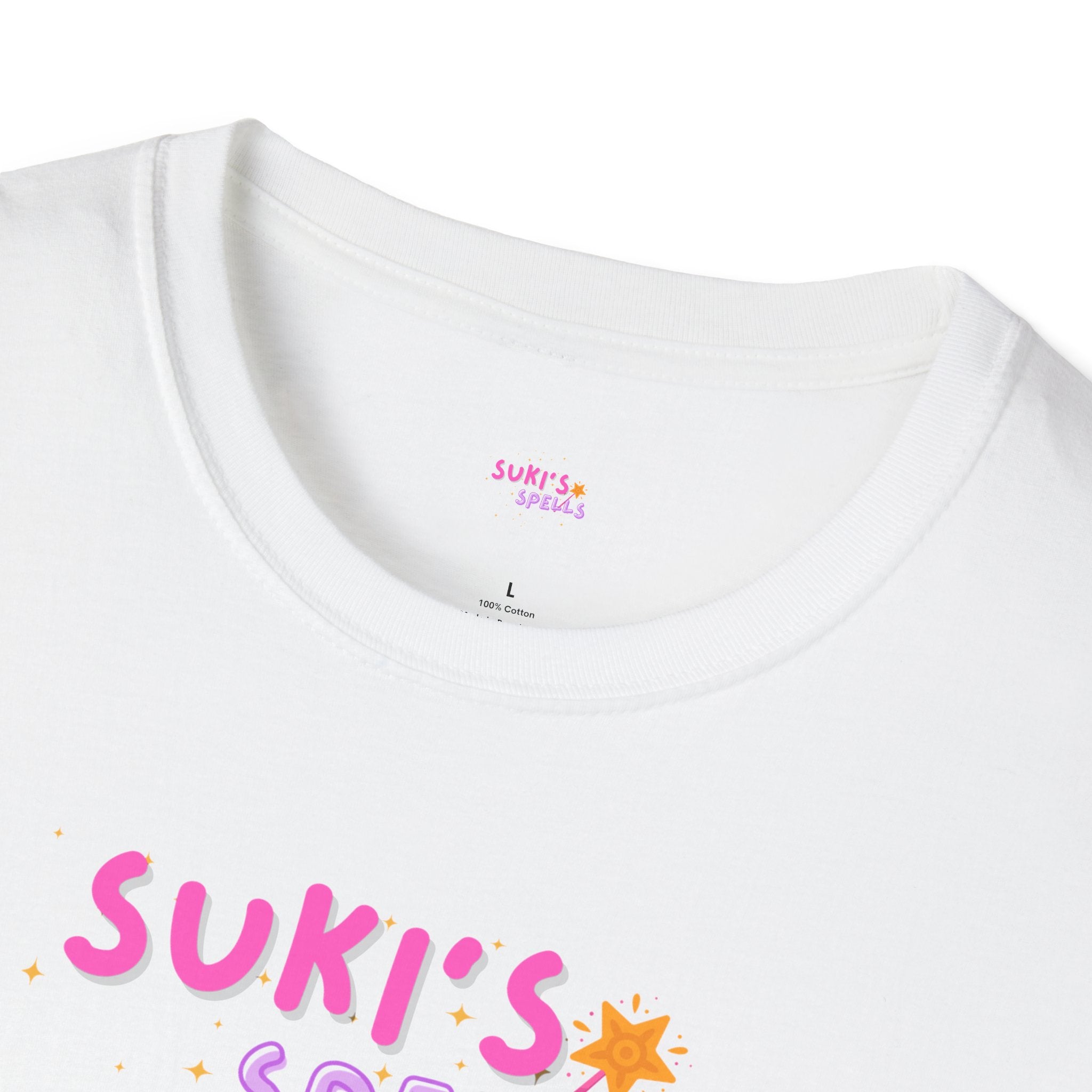 Suki's Spell T-Shirt, Unisex Softstyle Tee, Gifts, Casual Wear, Birthday Presents, Everyday Comfort
