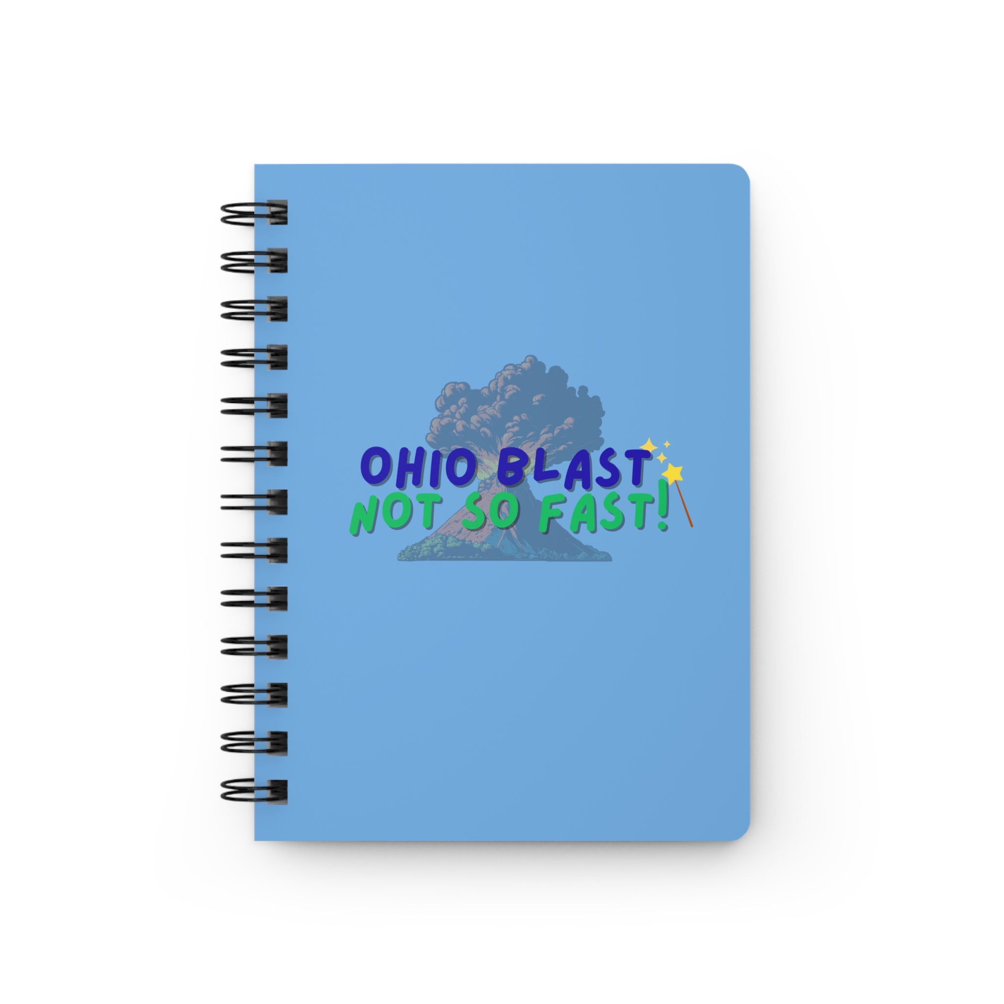 Ohio Blast Not So Fast Spiral Bound Journal for Creativity and Magic Lovers, Gift for Students, Notebooks for Spells, Daily Planner