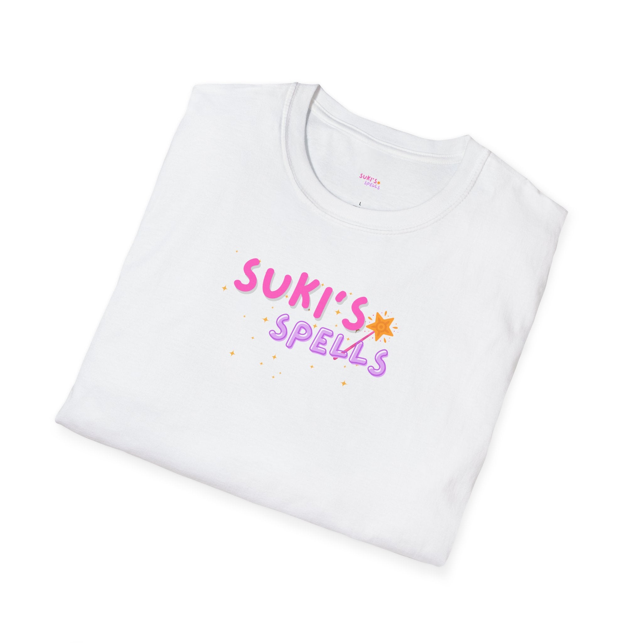 Suki's Spell T-Shirt, Unisex Softstyle Tee, Gifts, Casual Wear, Birthday Presents, Everyday Comfort