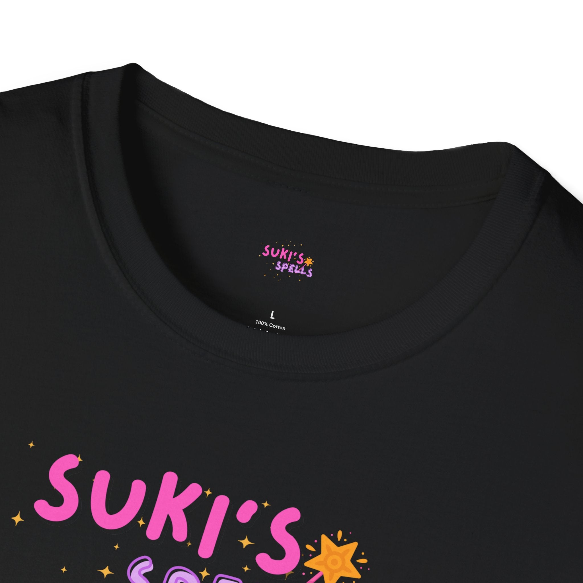 Suki's Spell T-Shirt, Unisex Softstyle Tee, Gifts, Casual Wear, Birthday Presents, Everyday Comfort