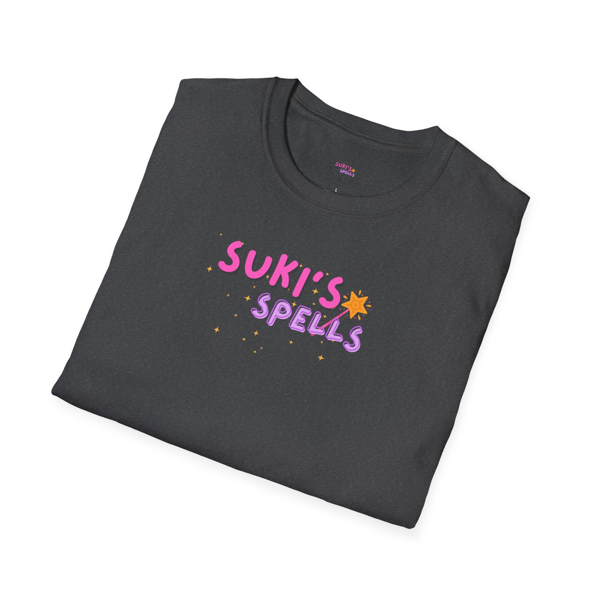Suki's Spell T-Shirt, Unisex Softstyle Tee, Gifts, Casual Wear, Birthday Presents, Everyday Comfort