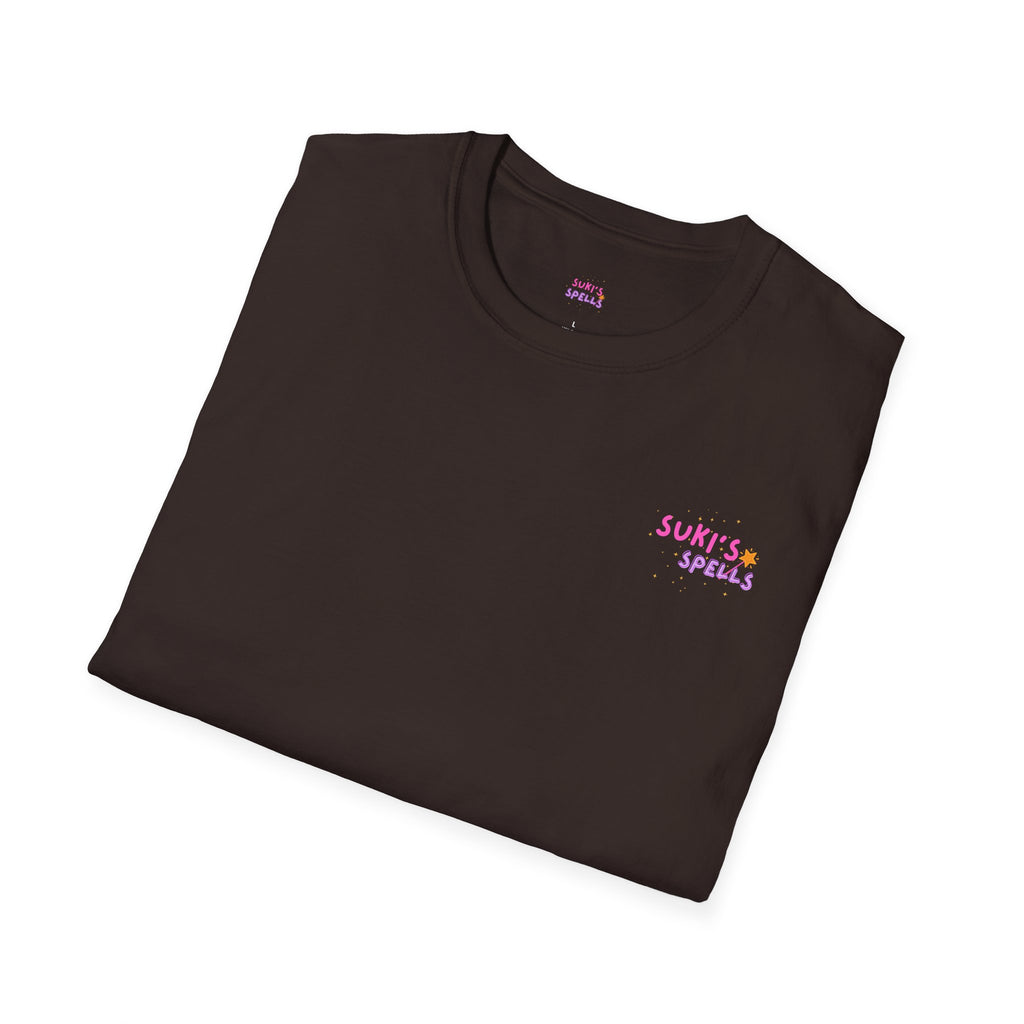 Suki's Spells EXCLUSIVE HALLOWEEN SALE PRODUCT, Unisex Softstyle T-Shirt, Everyday Wear, Fitness Apparel, Inspirational Quotes Shirt