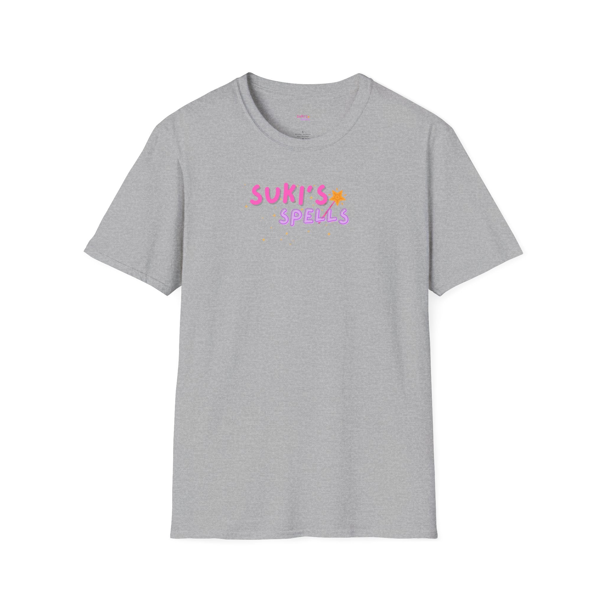 Suki's Spell T-Shirt, Unisex Softstyle Tee, Gifts, Casual Wear, Birthday Presents, Everyday Comfort