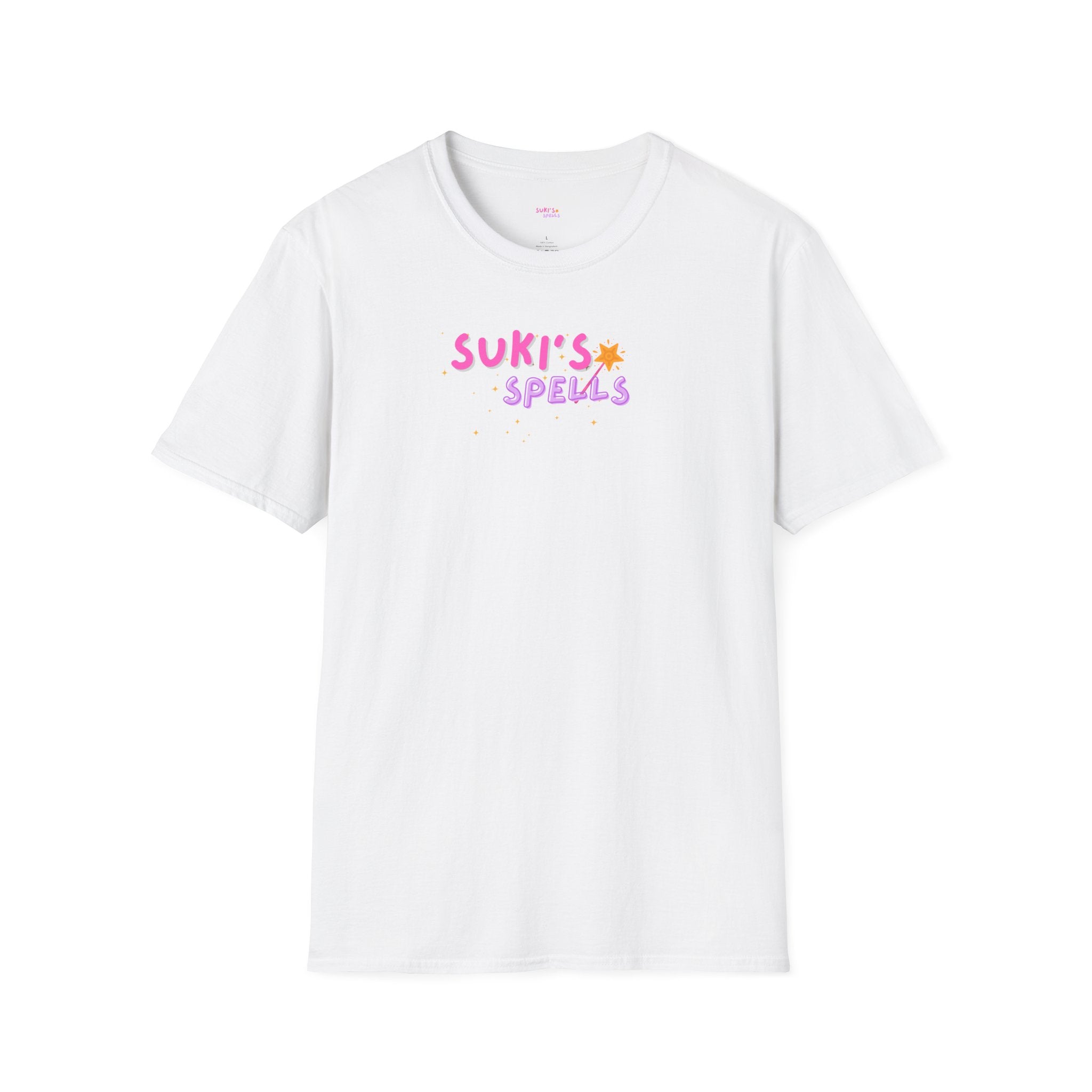 Suki's Spell T-Shirt, Unisex Softstyle Tee, Gifts, Casual Wear, Birthday Presents, Everyday Comfort