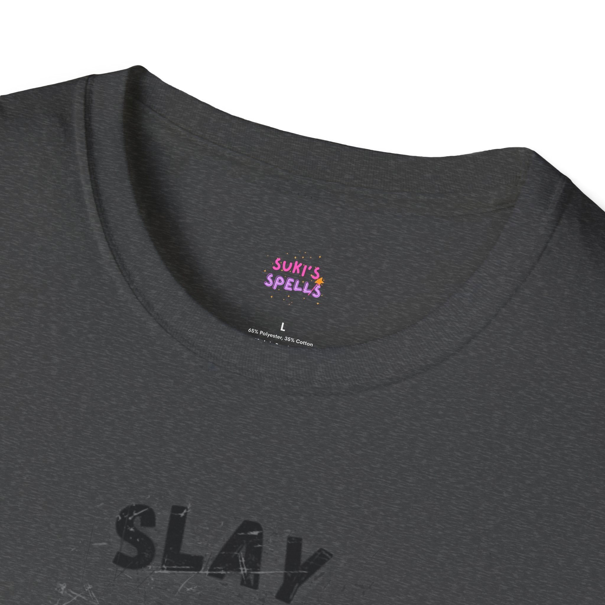 Slay The Day Tee - Unisex Softstyle T-Shirt, Everyday Wear, Fitness Apparel, Inspirational Quotes Shirt