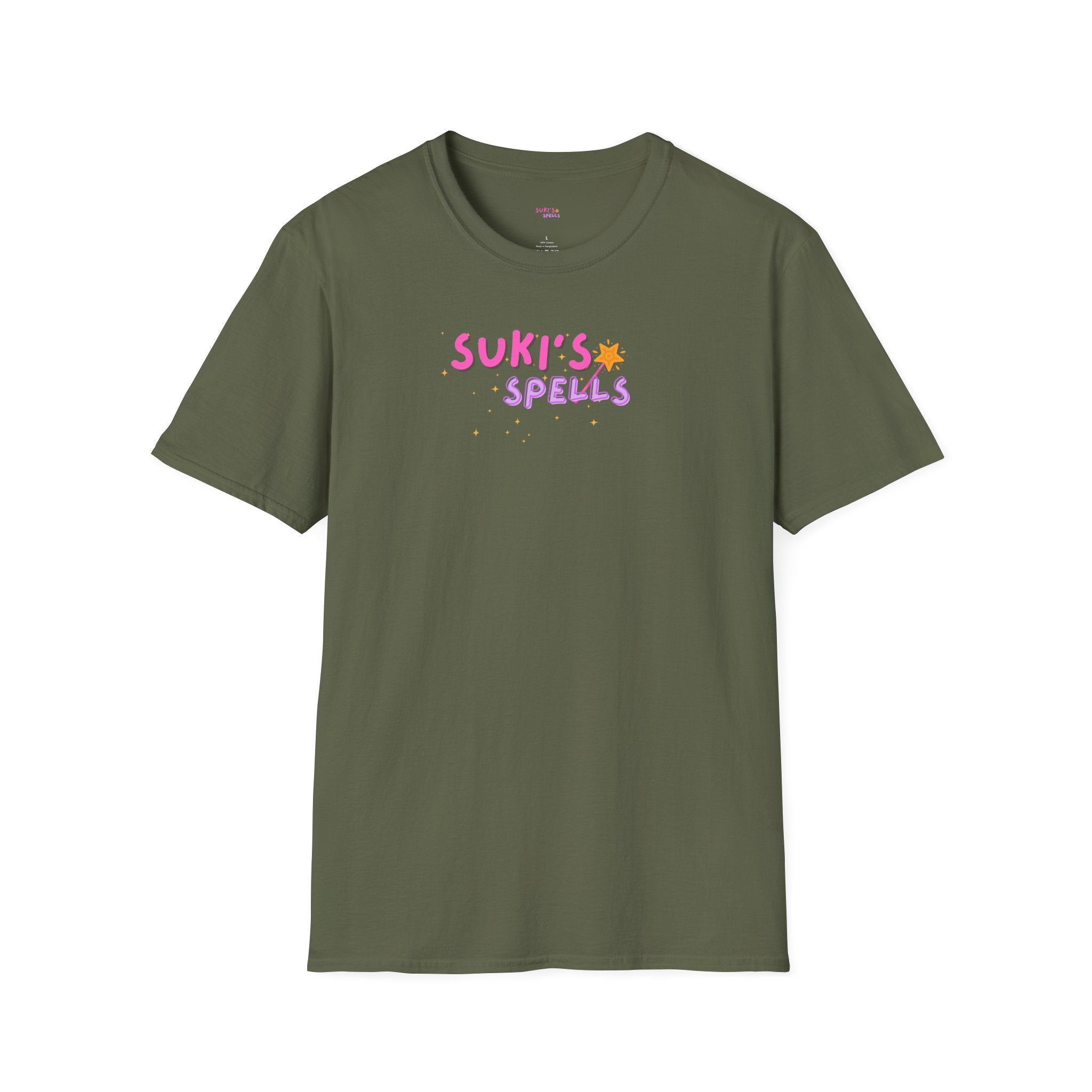Suki's Spell T-Shirt, Unisex Softstyle Tee, Gifts, Casual Wear, Birthday Presents, Everyday Comfort