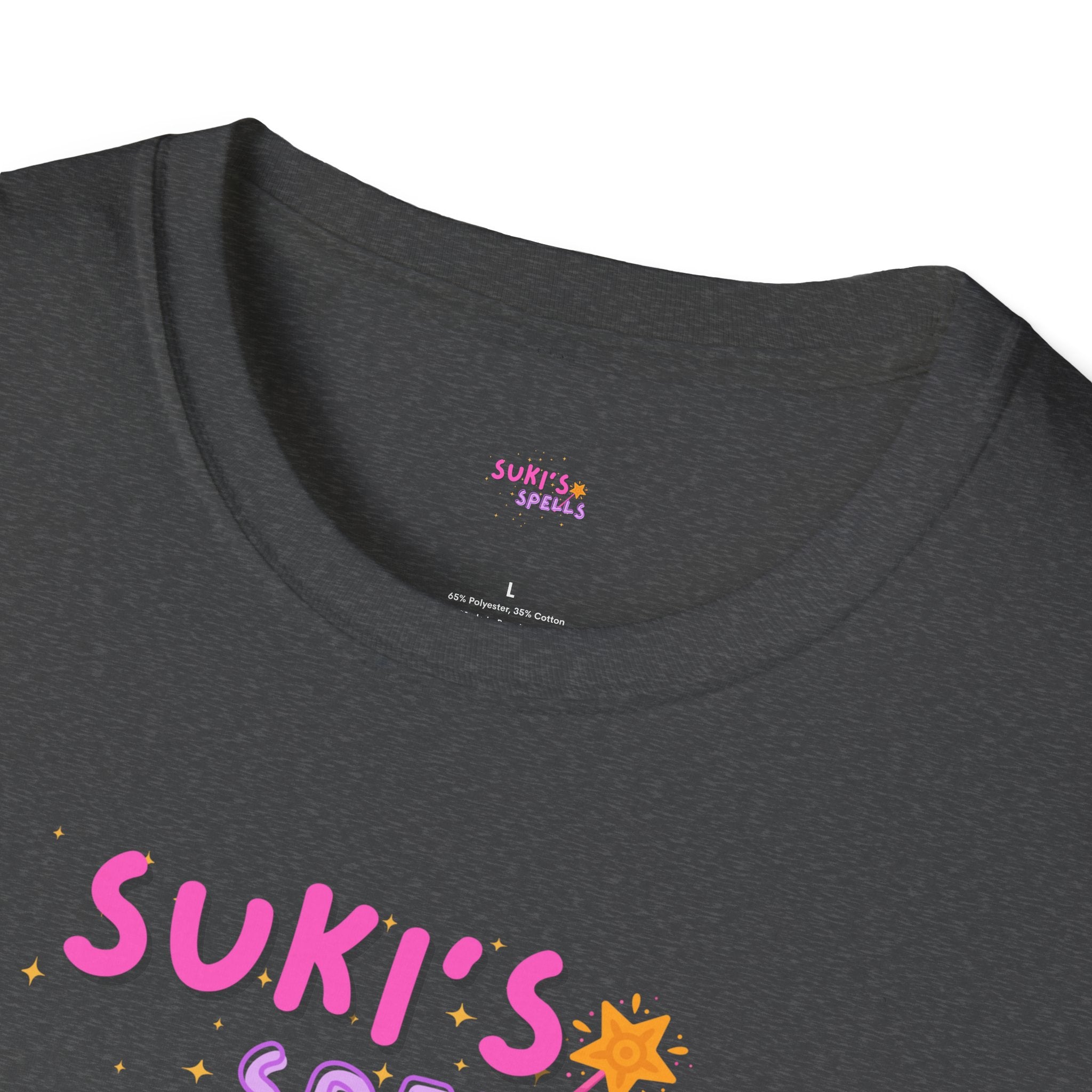 Suki's Spell T-Shirt, Unisex Softstyle Tee, Gifts, Casual Wear, Birthday Presents, Everyday Comfort